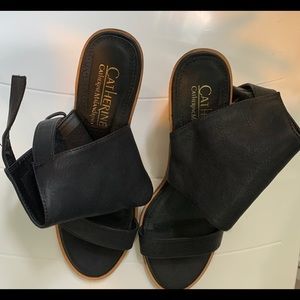 Catherine MaLandrino size 7.5 block heels